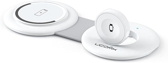 UCOMX Nano Mini Magnetic 2 in 1 Wireless Charger